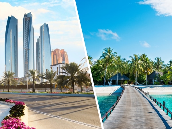 Dreamy Island Escape Package  Abu Dhabi And Maldives