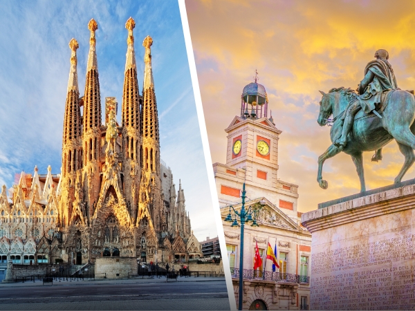 Stunning 4 nights Barcelona And Madrid