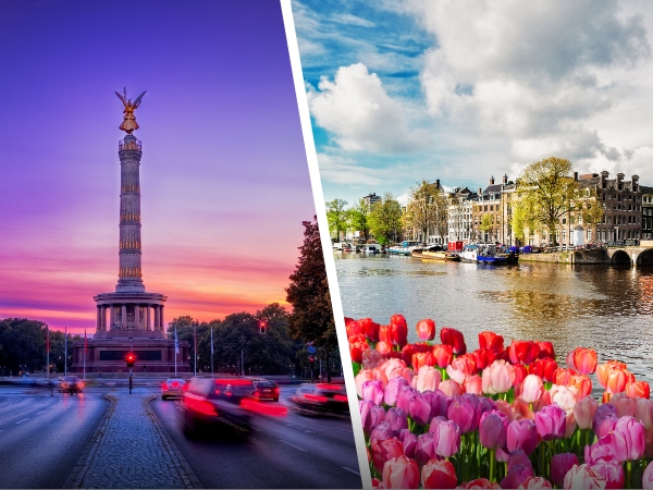 Stunning 4 nights Berlin And Amsterdam