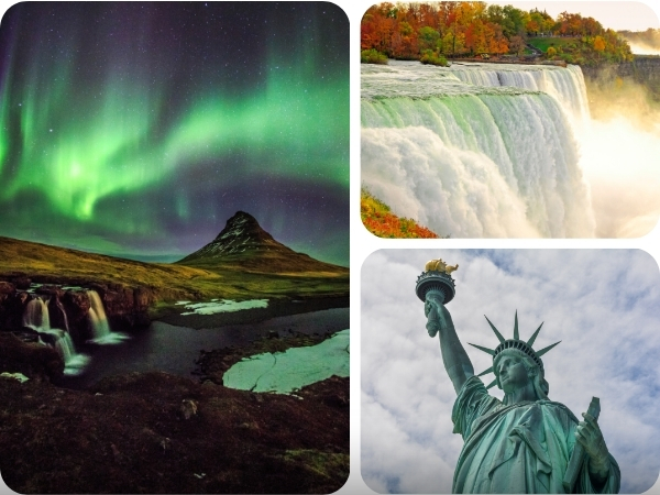 Iceland, Niagara Falls and New York Break