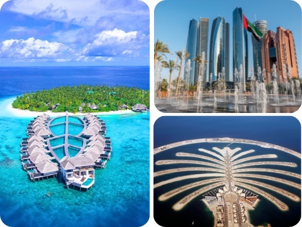 Stunning 10 Nights  Maldives, Abu Dhabi And Dubai