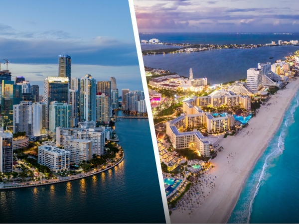 Stunning 10 Nights in Miami and Cancun