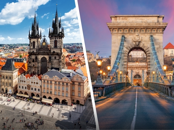 Prague and Budapest for 4 Nights