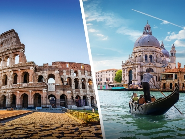 Wonders of Rome and Venice