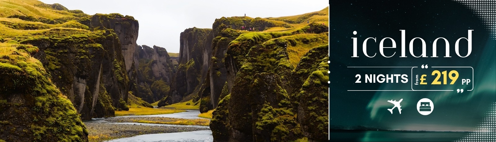 Iceland with Northern Lights