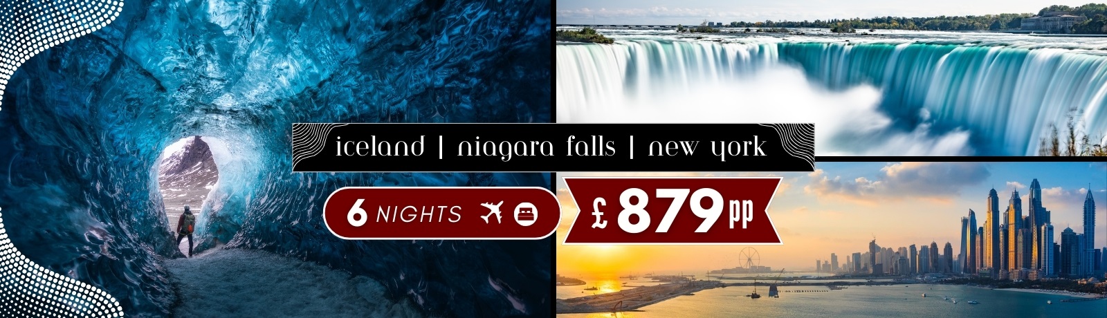 Iceland, Niagara Falls & New York Break