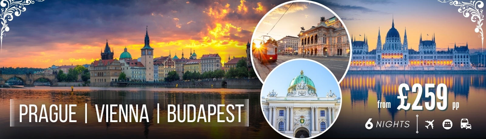 Affordable  Prague & Vienna And Budapest