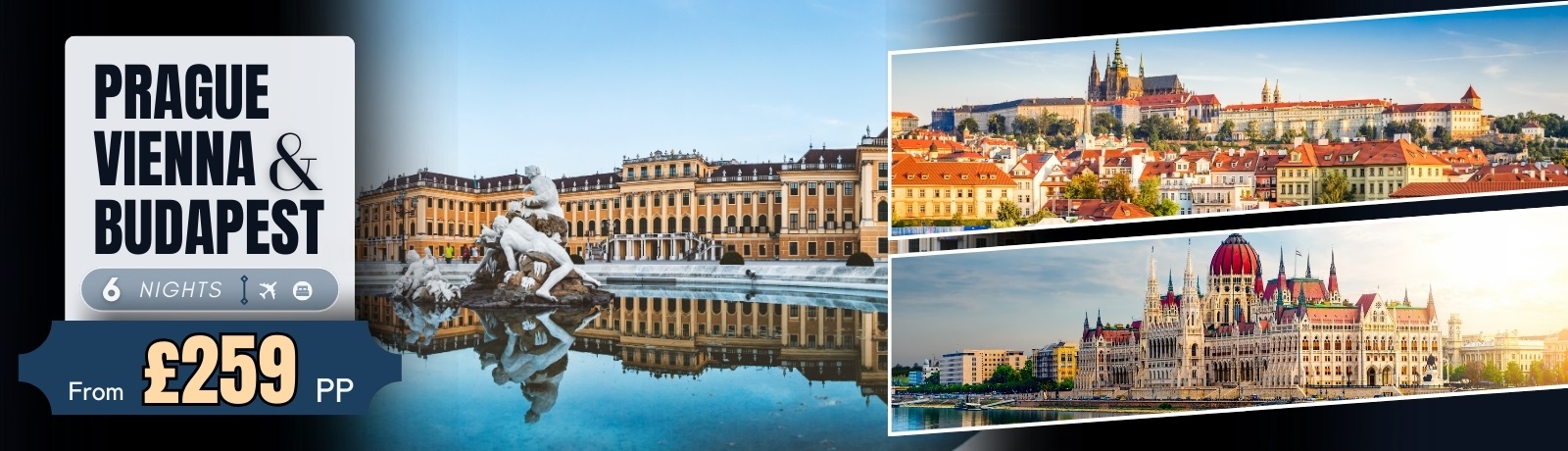 Affordable  Prague & Vienna And Budapest